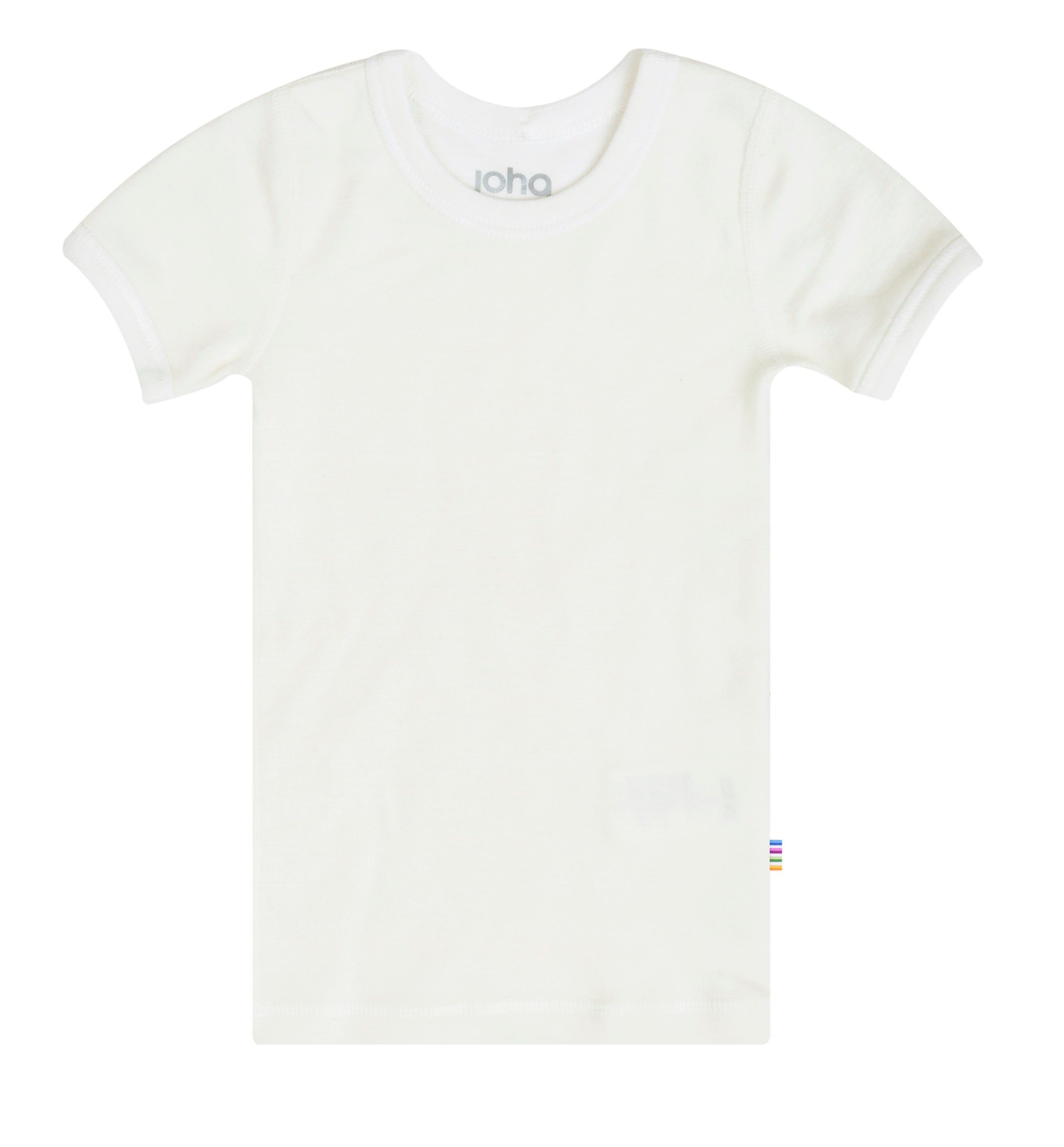 Joha kinder T-Shirt wol/katoen - Ecru