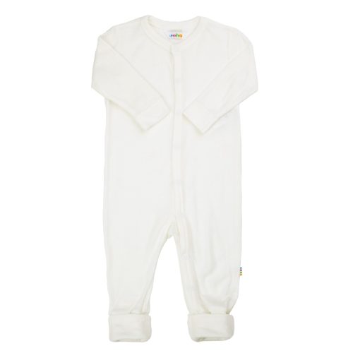 Joha Wollen Jumpsuit 2 in 1 voetjes- Ecru