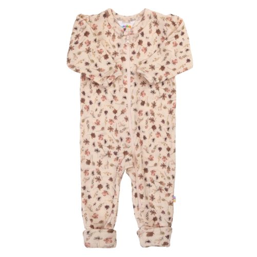 Joha Wollen Jumpsuit 2 in 1 voetjes- Bloem