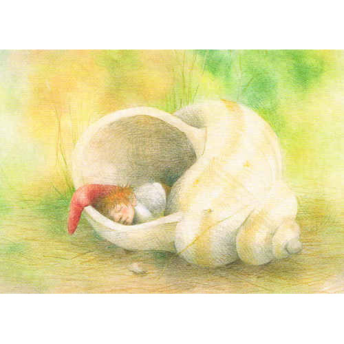 Kabouterdroom Ansichtkaart (Sanne Dufft)