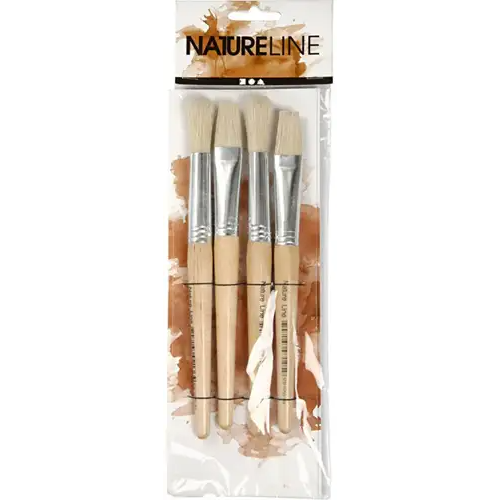 Nature Line Kinderkwasten Rond en Plat