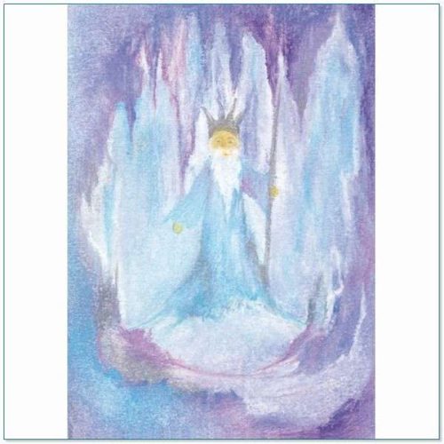 Ansichtkaart Koning Winter