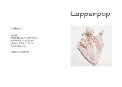 Lappenpop pakket - Ecru