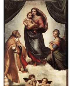 Ansichtkaart Sixtijnse Madonna  (Raffael)