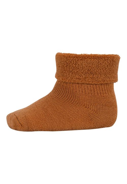 Wollen baby en kindersokken - mocca - Afbeelding 2