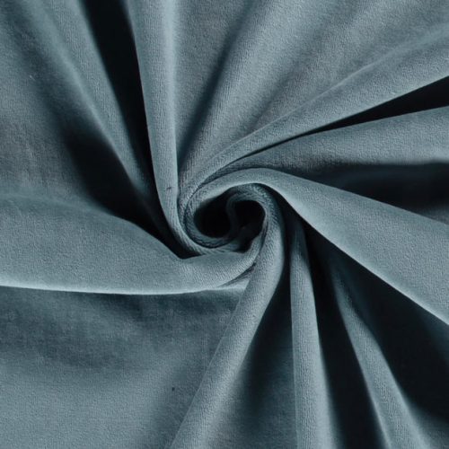 Velours hoes aankleedkussen- Indigo