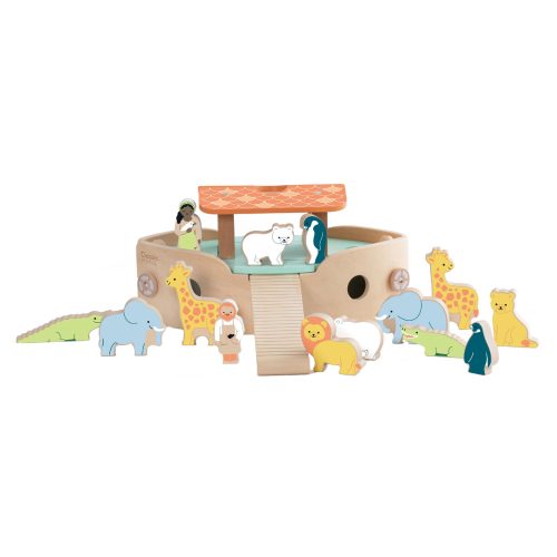 Noahs Ark bouw en puzzel set 16 delig