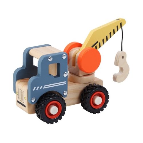 Playwood houten takelwagen