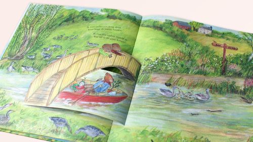 Prentenboek De rivier van muis - Afbeelding 2
