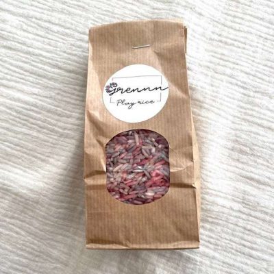 Sensorische Speelrijst - Roze