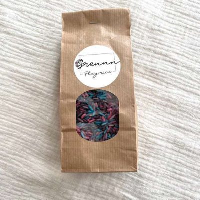 Sensorische Speelrijst - Blauw-paars