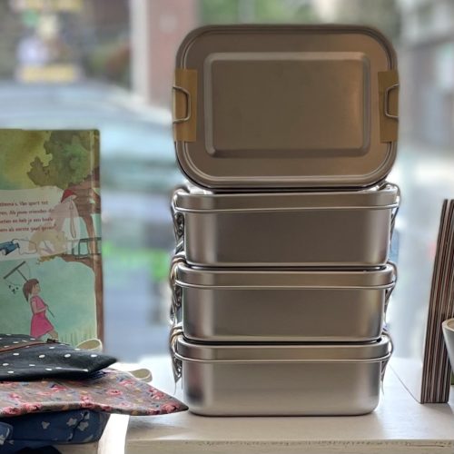 Luchtdichte Lunchbox RVS