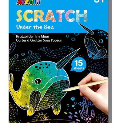 Magisch scratch papier - diep in de zee