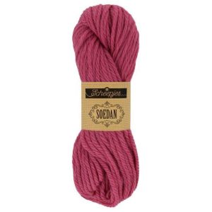 Soedan Wol 50 gram - Roze