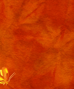 Wollen Sprookjesvilt - Oranje Rood 13