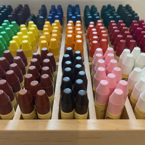 Staafkrijtjes kleuren per stuk (Stockmar)