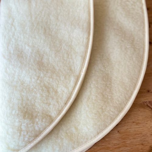 Wollen onderlegger - Stokke Sleepi Ledikant Handgemaakt