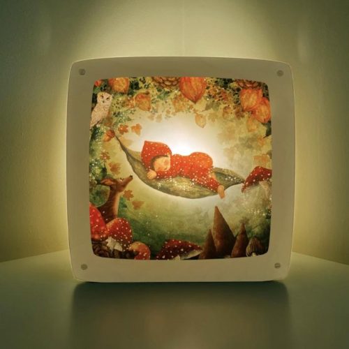 Toverplaat Silhouetlamp - Enchanted forrest (bijdehansje)