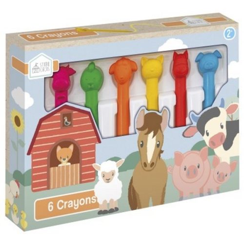 Boerderij waskrijtjes