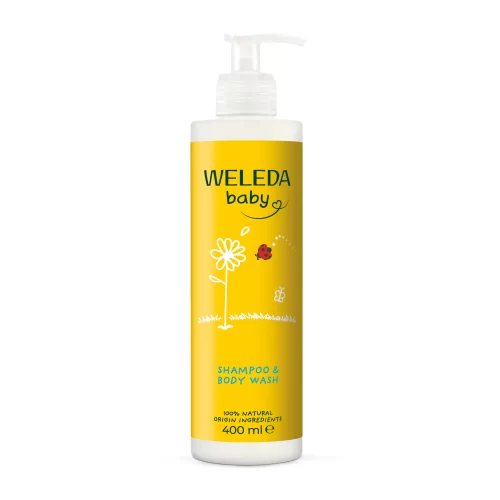Weleda baby Shampoo en Body