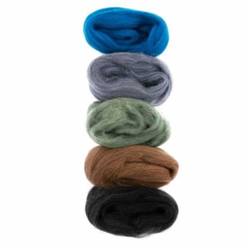 Witte Engel Merino Lontwol 50 gr – Kleurset A