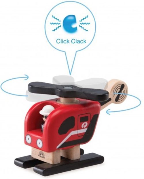 Houten Helicopter  (Wonderworld) - Afbeelding 2