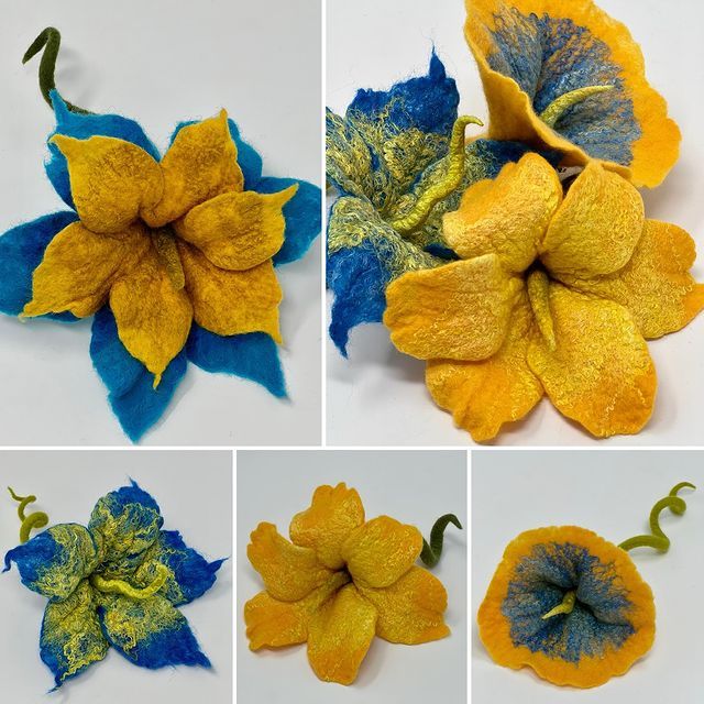 Workshop bloemen natvilten 10 oktober
