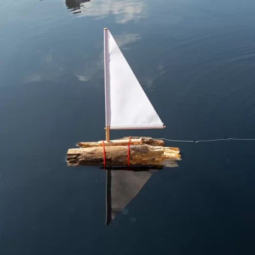 Maak je eigen zeilboot (Huckleberry)