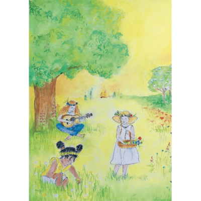 Ansichtkaart Zomer (Brechtje Duijzer)