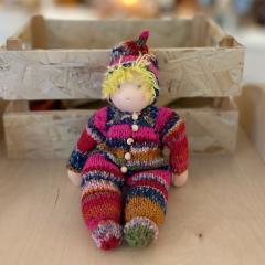 Zonnekind gebreid popje