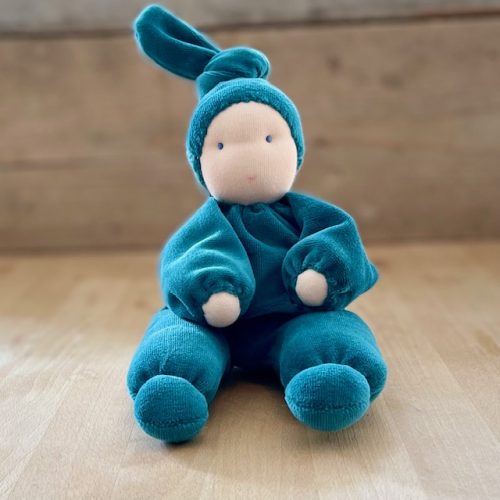 Zonnekind Knooppopje - Turquoise